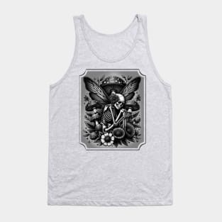 Fairycore Clothing Women Cottagecore Butterfly Skeleton Y2K Tank Top